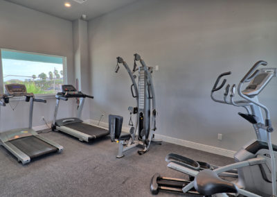 fitness room gym clubhouse rv park workamping rv resort concrete big spaces san leon kemah seabrook webster bacliff galveston la marque texas city marathon valero rv